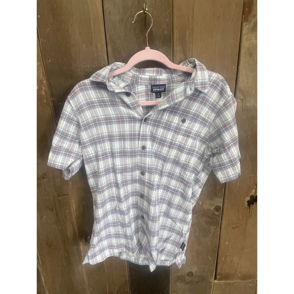 Men's Patagonia A/C Shirt Breezy Plaid Size XS